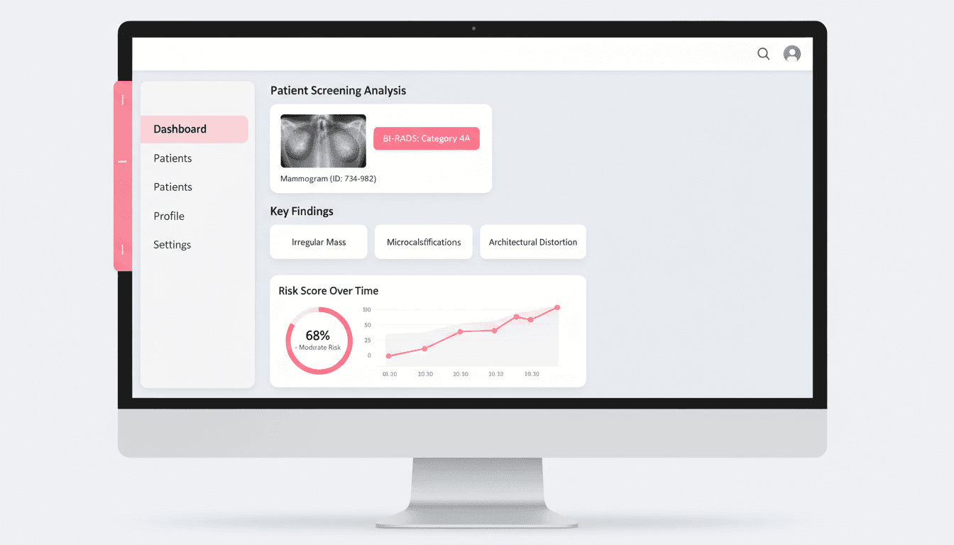 Sein Medical AI dashboard showing analysis results